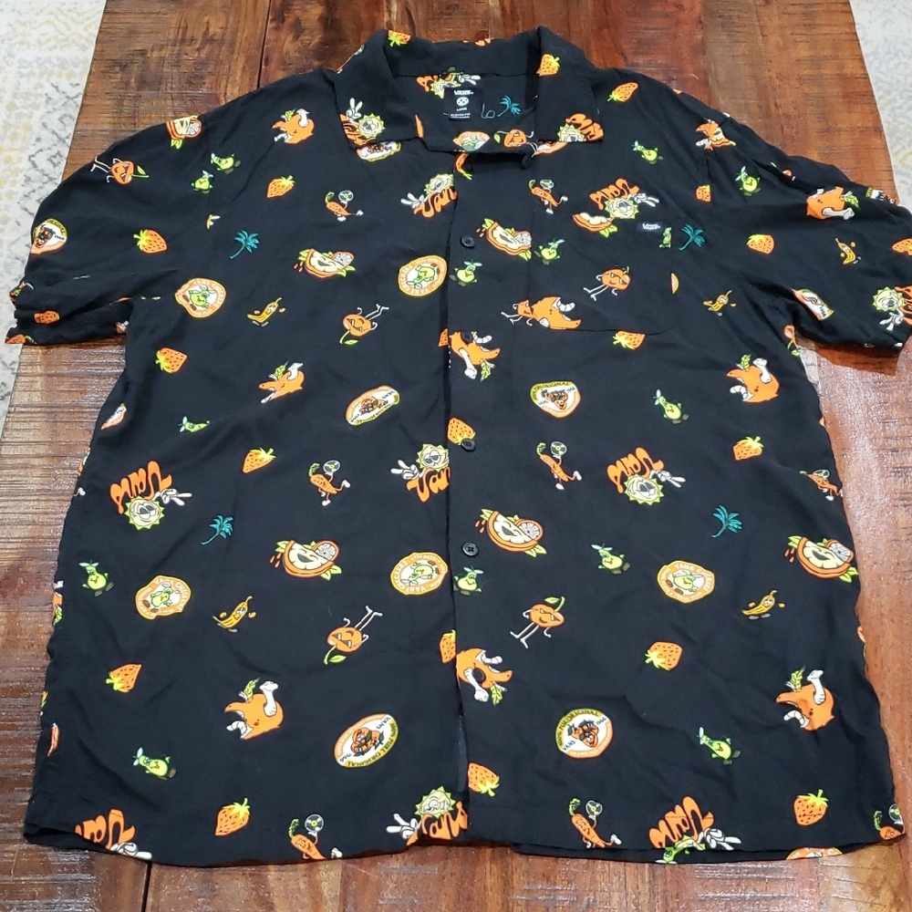 Vans Graphic Print Men's Short Sleeve Shirt